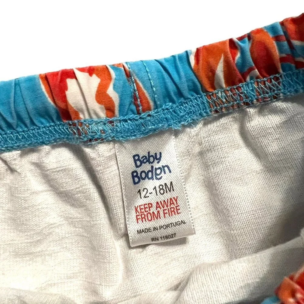 Baby Boden 12-18m Lobster Swim Trunks Shorts
